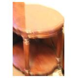 Wood and Metal Standing Quilt Rack