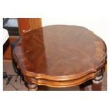 Wood and Metal Standing Quilt Rack