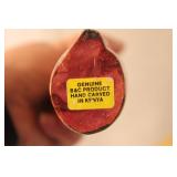 Eclectic Vintage Decorative Lot - Wood Carvings, Pottery, Ceramic Fish Dishes, and More