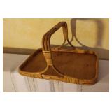 Eclectic Vintage Decorative Lot - Wood Carvings, Pottery, Ceramic Fish Dishes, and More