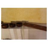 Eclectic Vintage Decorative Lot - Wood Carvings, Pottery, Ceramic Fish Dishes, and More