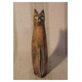 Eclectic Vintage Decorative Lot - Wood Carvings, Pottery, Ceramic Fish Dishes, and More