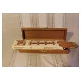 Eclectic Vintage Decorative Lot - Wood Carvings, Pottery, Ceramic Fish Dishes, and More