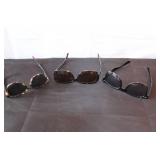 Collection of Sunglasses and Eyeglasses with Cases Including Ray-Ban and Furla