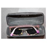 Collection of Sunglasses and Eyeglasses with Cases Including Ray-Ban and Furla