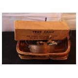 Vintage True Calls Jimmy Robinson Wild Duck Call in Box