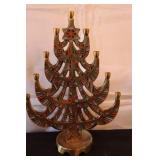 Vintage Metal Candle Holder and Brass Decor Collection