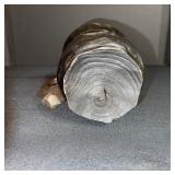 Set of 3 Antique Rustic Wooden Containers with Hand-Carved Details