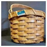 Collection of 4 Vintage Stoneware Crock, Basket, and Pitchers