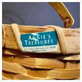 Collection of 4 Vintage Stoneware Crock, Basket, and Pitchers