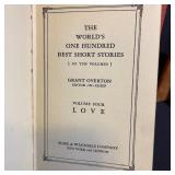 Collection of Sherlock Holmes Audio Cassette Set, Royal Gouda Holland Pitcher, and 10 Vintage Short Story Books