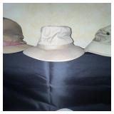 Collection of 6 Wide Brim Outdoor Sun Hats