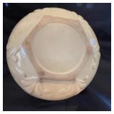 Set of 2 Vintage Stoneware Mixing Bowls - Embossed Designs