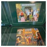 Guy Buffet Collection Tuscan Store Fronts Placemats Set