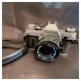 Canon AE-1 35mm Film Camera with 50mm f/1.8 FD Lens