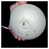 Handcrafted Pottery Bud Vase with Dried Flower Arrangement