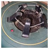 Heavy Duty Green Plastic Christmas Tree Stand with Lever Lock