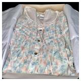 Eileen West Classics Medium Floral Cotton Nightgown in Box