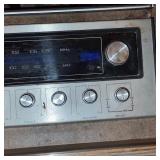 Vintage Magnavox Wood Console Stereo Cabinet with Radio and Turntable