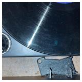 Vintage Magnavox Wood Console Stereo Cabinet with Radio and Turntable