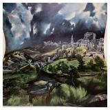 Collection of 3 Art Prints Including View of Toledo and Scenic Landscapes