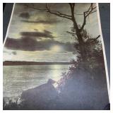 Collection of 3 Art Prints Including View of Toledo and Scenic Landscapes