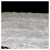 Wicker Basket with 3 Assorted Decorative Rugs