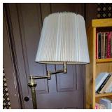 Collection of 4 Vintage Table and Floor Lamps with Assorted Shades