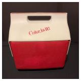 Vintage Scotch Kooler 4 Gal Tin and Coca-Cola Igloo Cooler Set