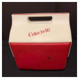 Vintage Scotch Kooler 4 Gal Tin and Coca-Cola Igloo Cooler Set