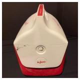 Vintage Scotch Kooler 4 Gal Tin and Coca-Cola Igloo Cooler Set