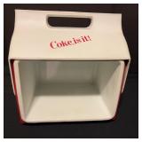 Vintage Scotch Kooler 4 Gal Tin and Coca-Cola Igloo Cooler Set