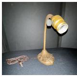 Vintage Faries Mfg Co Flexible Gooseneck Desk Lamp