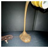 Vintage Faries Mfg Co Flexible Gooseneck Desk Lamp