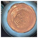 Collection of Pottery and Glass Flower Arrangers, Bowls, and Vases