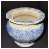 Collection of Pottery and Glass Flower Arrangers, Bowls, and Vases