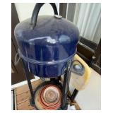 Patio Pro Char-Griller Charcoal Grill with Clay Saucers