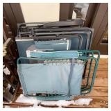 Set of 4 Folding Lawn and Patio Chairs