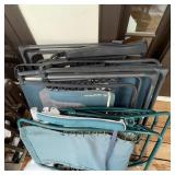 Set of 4 Folding Lawn and Patio Chairs