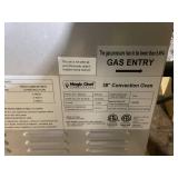 Magic Chef 38 in. Commercial Convection Oven in Stainless Steel (Missing Legs and Wheels)