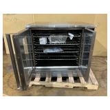 Magic Chef 38 in. Commercial Convection Oven in Stainless Steel (Missing Legs and Wheels)