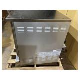 Magic Chef 38 in. Commercial Convection Oven in Stainless Steel (Missing Legs and Wheels)