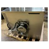 Magic Chef 38 in. Commercial Convection Oven in Stainless Steel (Missing Legs and Wheels)