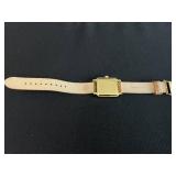 Tory Burch Robinson Quartz Cream Dial Ladies Watch TBW1503 (Used, Maybe Needs Battery)
