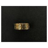 Coach Gold Ring Size 7