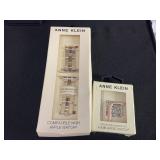 Anne Klein Gemstone Fashion Bracelet for Apple Watch Fits Genuine Tigers Eye 38/40/41 & 41mm Apple Watch Bumper Gold