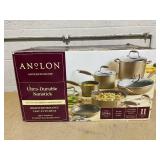 Anolon Advanced Home Hard-Anodized Nonstick 11-Piece Cookware Set (Bronze)
