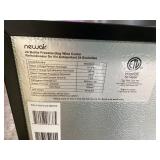 NewAir Shadow?? Series Wine Cooler Refrigerator 24 Bottle, Freestanding Mirrored Wine Fridge with Double-Layer Tempered Glass (Minor Trasnit Damage)