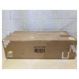 Costway Wooden Bar Stools Set of 2 with Ergonomic Backrest and Footrest