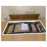 Costway Wooden Bar Stools Set of 2 with Ergonomic Backrest and Footrest